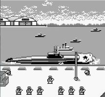 une photo d'Ã©cran de Radar Mission sur Nintendo Game Boy